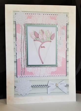 Shabby Chic Quick Card 2 by Margaret Swann
