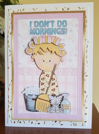 A Womans Work Decoupage Topper 3 by Margaret Swann