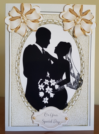 Wedding Silhouette  by Margaret Swann