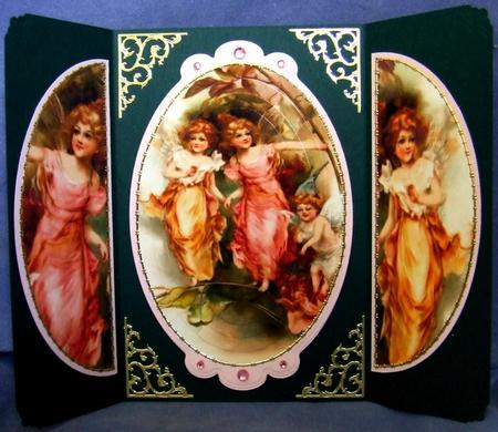 Gate Fold Fairys by Margaret Tobin