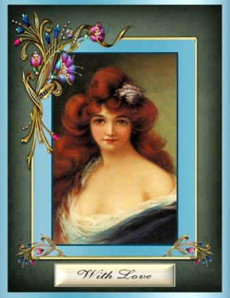 Beautiful Vintage Lady by Margaret Tobin