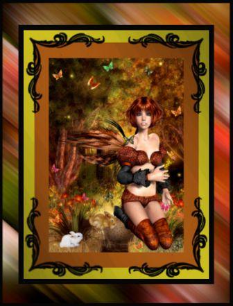 A4 Butterfly Fairy by Margaret Tobin
