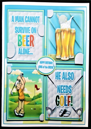 3 Cheers for Beer, Golf and YOU! by Margarette Blakeborough