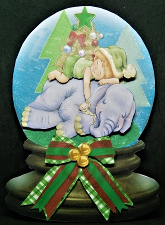 Bumper kit - 15 more Gorgeous Christmas Snow Globe Toppers (no #23) by Margarette Blakeborough