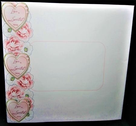 Sweet Love - Double Hearts Easel Card Mini Kit by Margarette Blakeborough