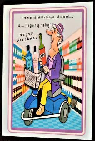 The Dangers Of Alcohol - Decoupage by Margarette Blakeborough