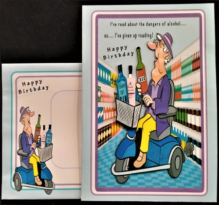 The Dangers Of Alcohol - Decoupage by Margarette Blakeborough