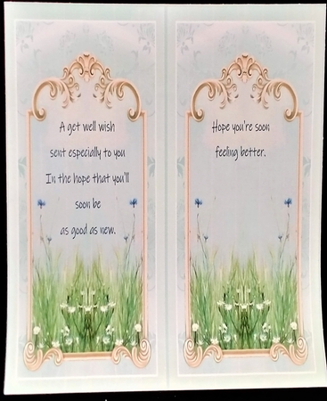 Cornflower Meadow Mini Page Kit by Margarette Blakeborough