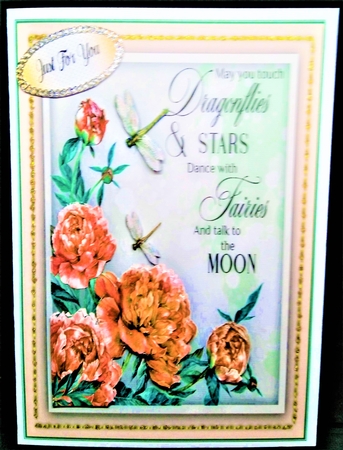 Beautiful Dragonflies and Stars 3 by Margarette Blakeborough