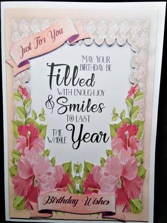 Smiles and Birthday Wishes  by Margarette Blakeborough
