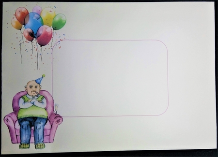 Grumpy Birthday  by Margarette Blakeborough