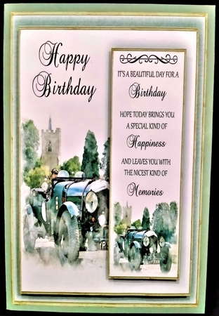 Beautiful Day for a Birthday Mini Kit by Margarette Blakeborough