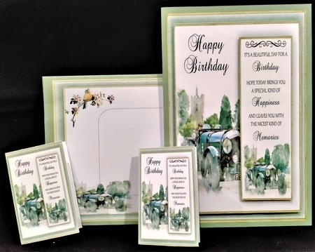 Beautiful Day for a Birthday Mini Kit by Margarette Blakeborough