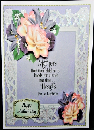 Mothers Day Heart Quote 2 by Margarette Blakeborough