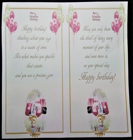 Mrs Pink Gin Mouse A4 by Margarette Blakeborough