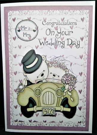Bride and Groom Bears by Margarette Blakeborough