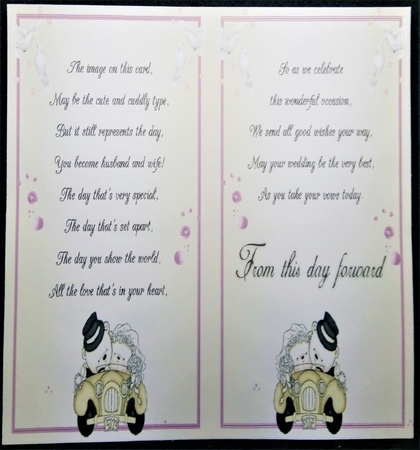 Bride and Groom Bears by Margarette Blakeborough