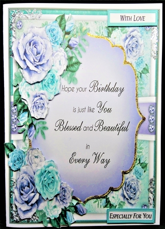 Birthday Floral15 Mini Card Kit by Margarette Blakeborough