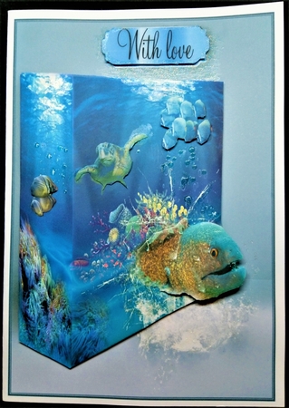 escaping eel by Margarette Blakeborough