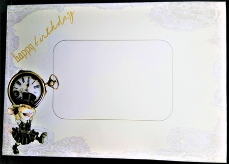 Mrs Steampunk Mouse A4 by Margarette Blakeborough