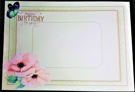 A5 Beautiful Pink Haze Roses with Verse by Margarette Blakeborough