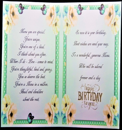 Beautiful Cream Haze roses with Verse  by Margarette Blakeborough