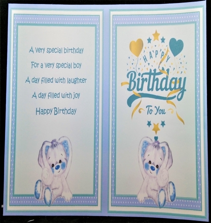 Beautiful Floppy Ears,Blue by Margarette Blakeborough