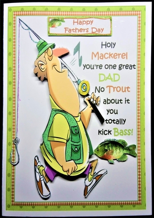 Holy mackerel dad birthday/fathers day mini kit by Margarette Blakeborough