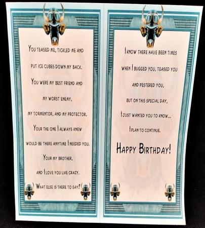 Born to be Wild Birthday Mini Kit by Margarette Blakeborough