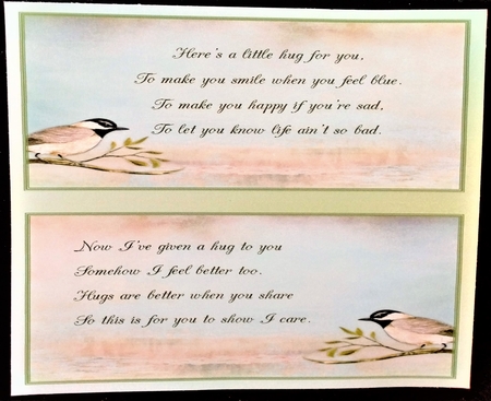 A5 Thinking of You Birds & Roses  by Margarette Blakeborough