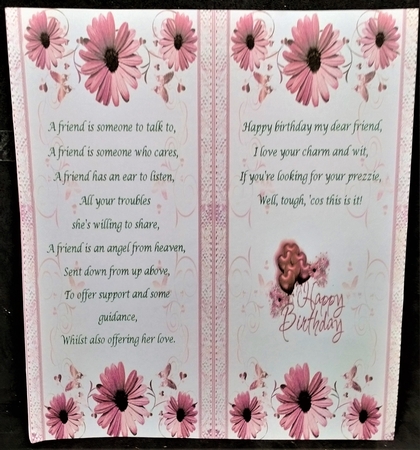 Friends  Birthday  1 by Margarette Blakeborough