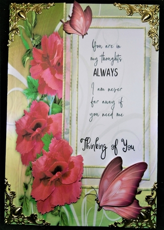 Carnation Thinking of You  by Margarette Blakeborough