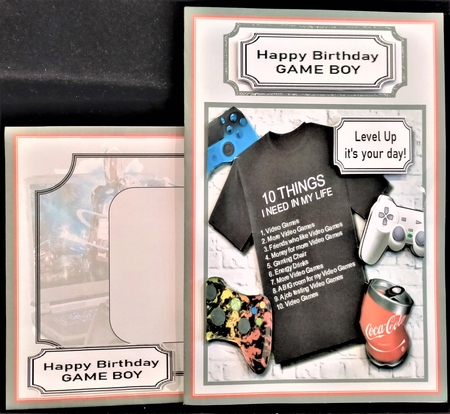 Happy Birthday GAME BOY by Margarette Blakeborough
