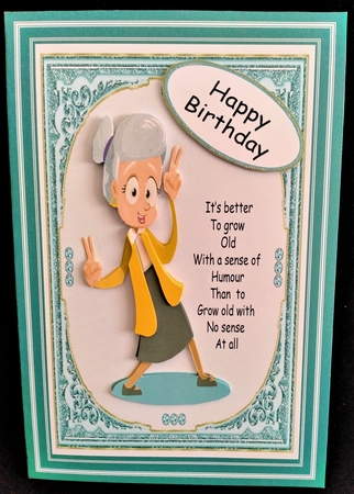 Grow old with a sense of humour by Margarette Blakeborough