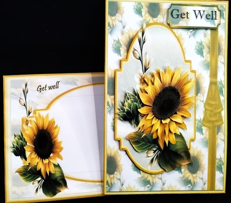 Pretty Sunflower Mini Kit by Margarette Blakeborough