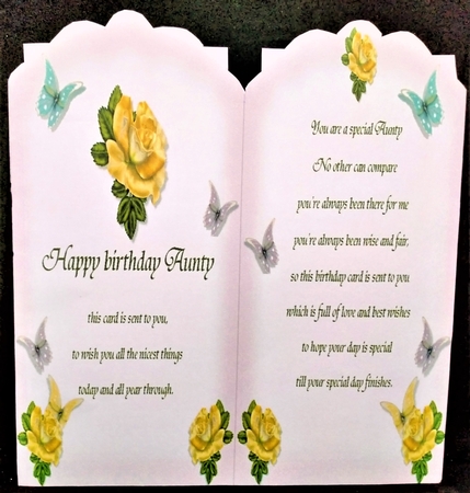 Painted Rose 3 - Pyramage Card Kit by Margarette Blakeborough