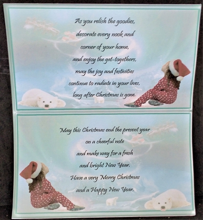 Santa on his way  by Margarette Blakeborough