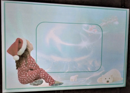 Santa on his way  by Margarette Blakeborough