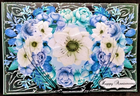 Shaped Floral Pyramid 1 by Margarette Blakeborough