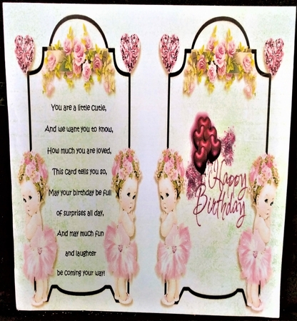 Cute Birthday Girl by Margarette Blakeborough