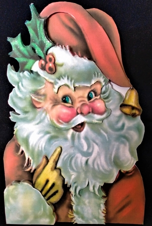 Santa Portrait 1 by Margarette Blakeborough