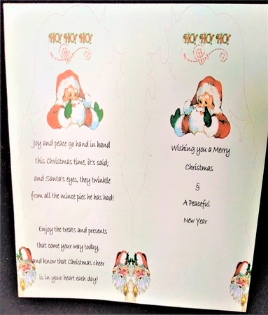 Santa Portrait 1 by Margarette Blakeborough