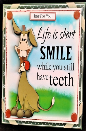 Smile While You Have Teeth Mini Card Kit by Margarette Blakeborough