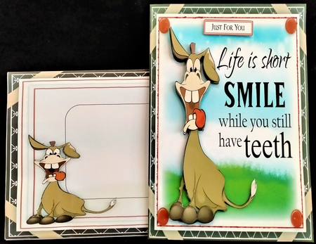 Smile While You Have Teeth Mini Card Kit by Margarette Blakeborough