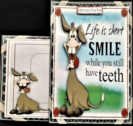 Smile While You Have Teeth Mini Card Kit by Margarette Blakeborough