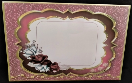 Roses for Christmas - Layered Card Mini Kit by Margarette Blakeborough