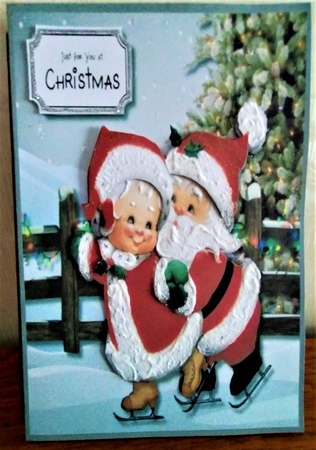 Mr and Mrs Clause by Margarette Blakeborough