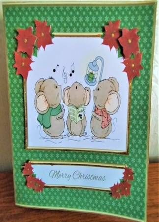 Caroling Cuties (Card Two) by Margarette Blakeborough