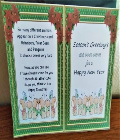 Caroling Cuties (Card Two) by Margarette Blakeborough