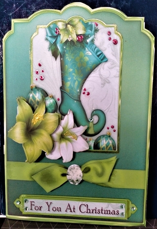 Holiday Dazzle - Pyramage Card Kit by Margarette Blakeborough